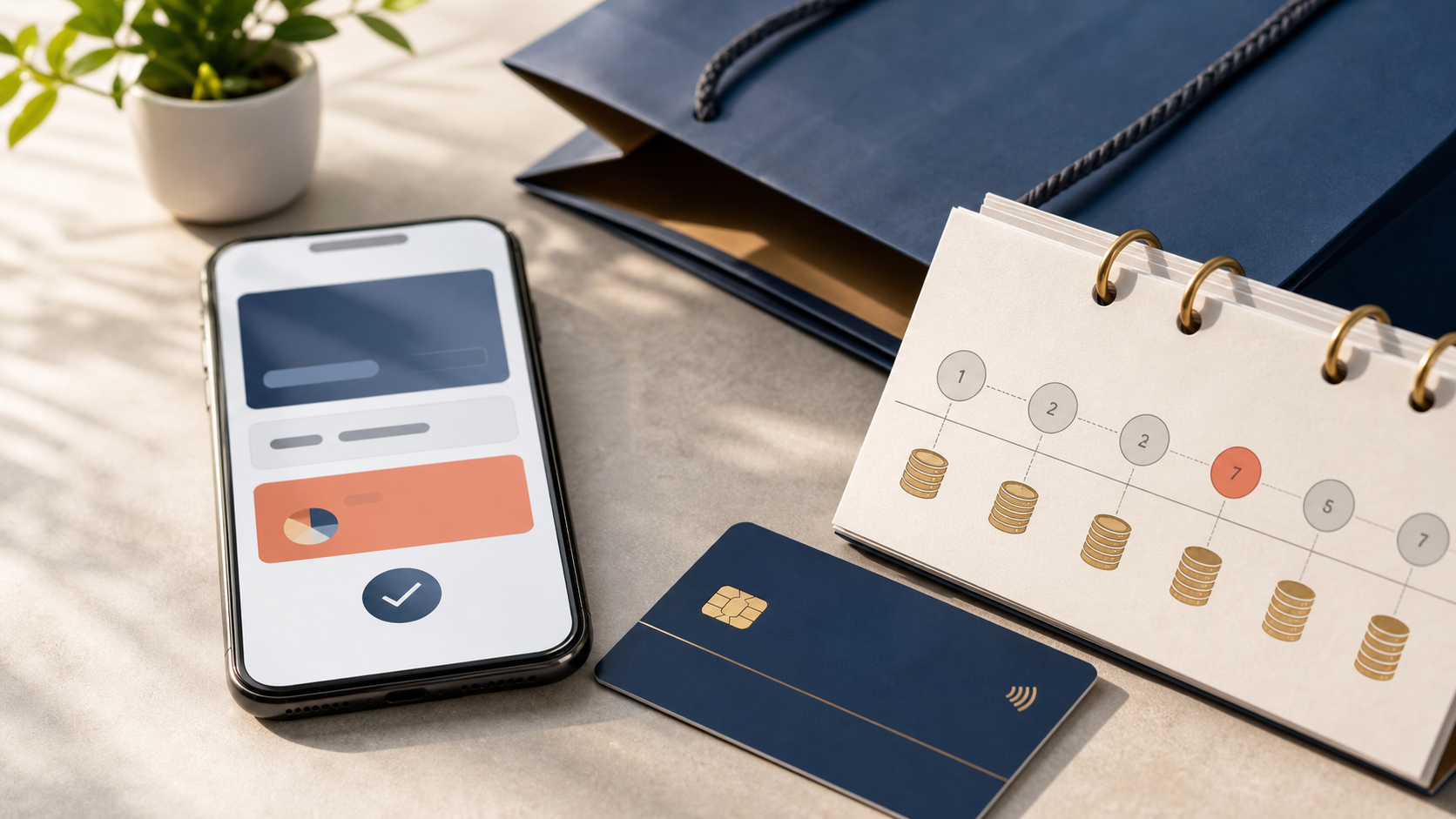 Tarjeta bancaria y compras aplazadas