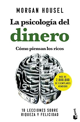 Portada de La psicología del dinero, de Morgan Housel